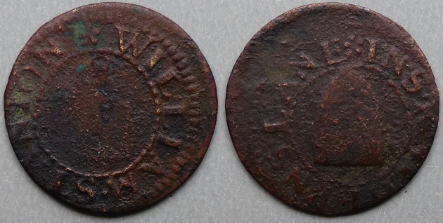 St. Katharines Lane, William Stanion farthing
